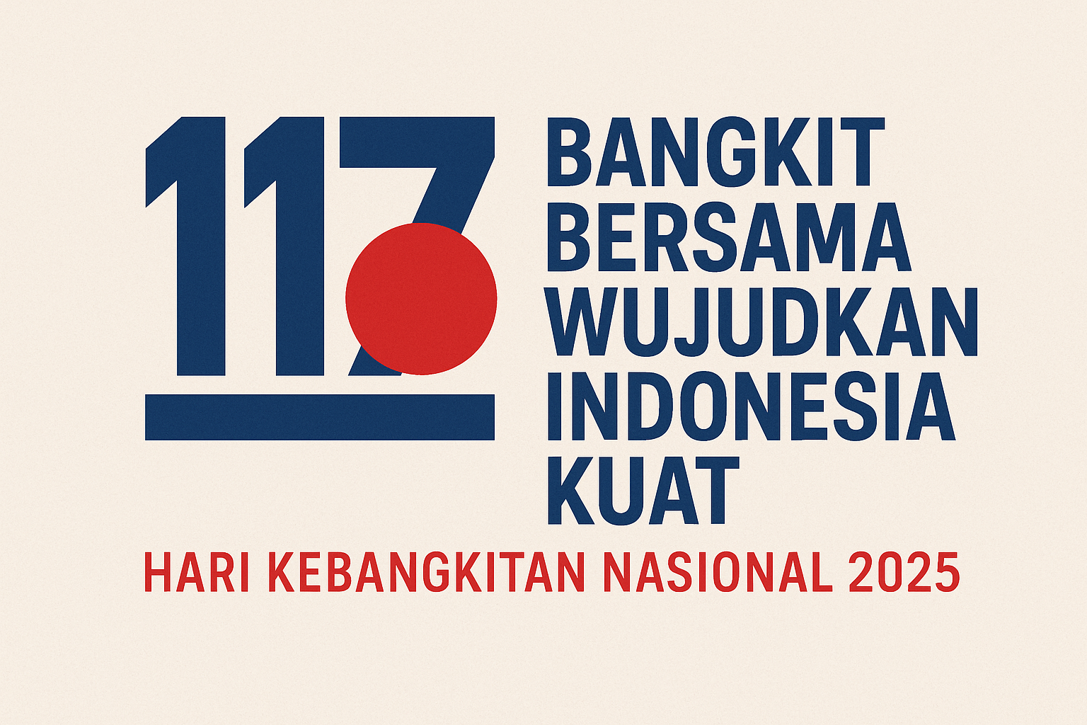 Bangkit Bersama Wujudkan Indonesia Kuat: Refleksi Hari Kebangkitan Nasional 2025