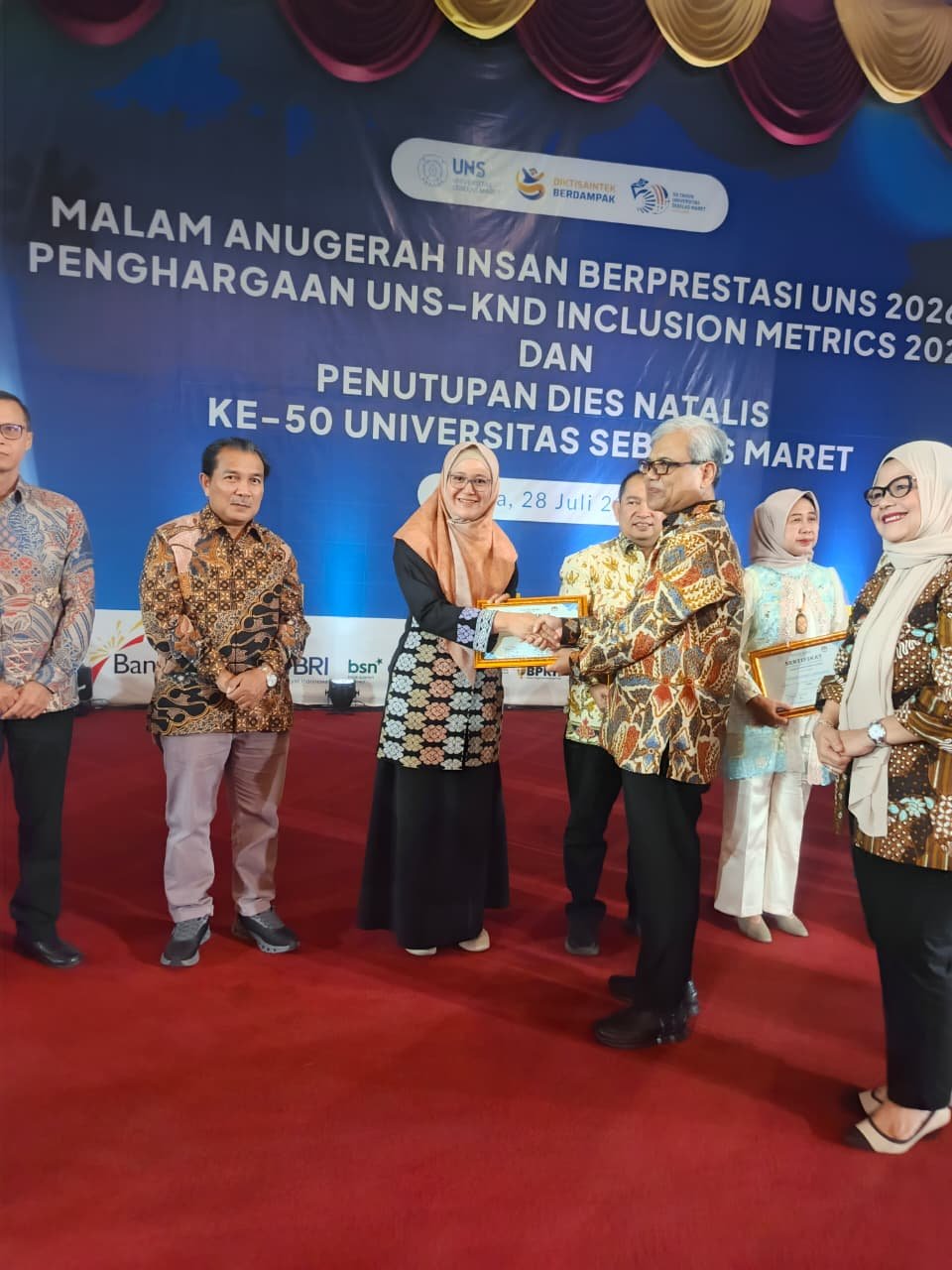 Universitas Hamzanwadi Raih Penghargaan UNS–KND Inclusion Metric 2026, Tegaskan Komitmen Kampus Inklusif