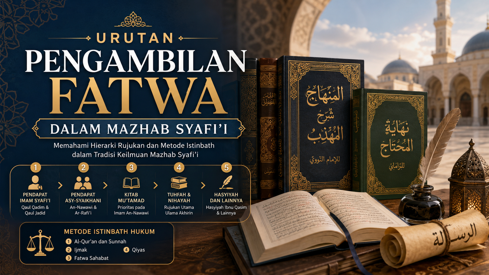 Urutan Pengambilan Fatwa dalam Mazhab Syafi’i